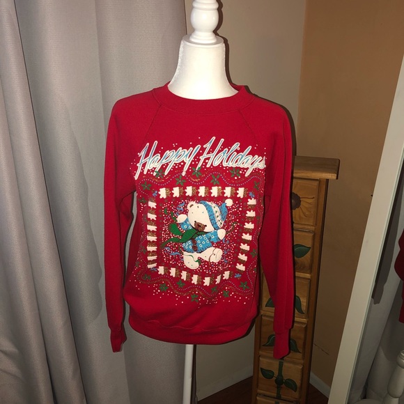 Vintage Sweaters - 1980s women’s Christmas sweater